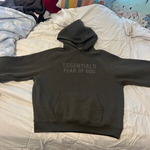 Brown Essentials hoodie
